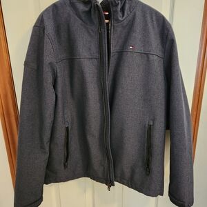 Tommy Hilfiger Men's Dark Gray Lightweight Jacket